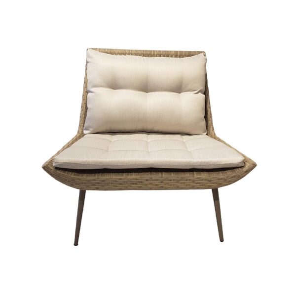 Sillón Aurora Aluminio claro