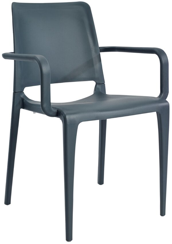 Sillas Fresno con apoyabrazos para Terrara