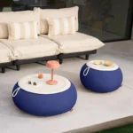 Mesa Lateral Exterior Humpty Outdoor Azul - Fatboy - Imagen 2