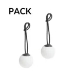 Pack de 2 Lámparas Bolleke Mini Grafito - Fatboy