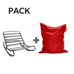 Pack Mecedora + Puff Fatboy The Original Outdoor - Imagen 5