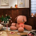 Peluche puff gigante Conejo CO9 Rosado - Fatboy - Imagen 6