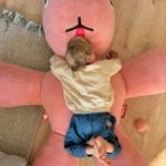 Peluche puff gigante Conejo CO9 Rosado - Fatboy - Imagen 3