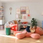 Peluche puff gigante Conejo CO9 Rosado - Fatboy - Imagen 2